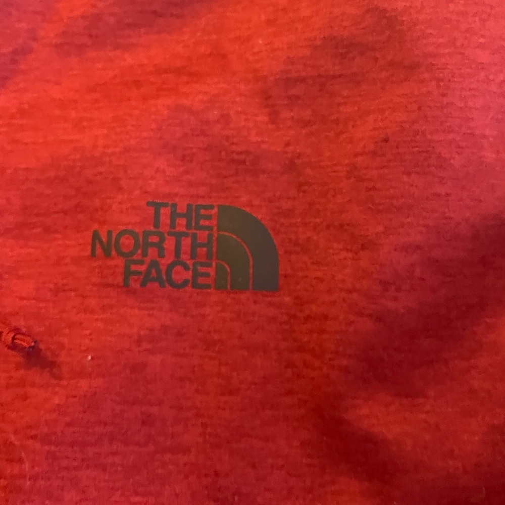 North Face Zip Up Jacket in Red Size XL - Picture 3 of 6